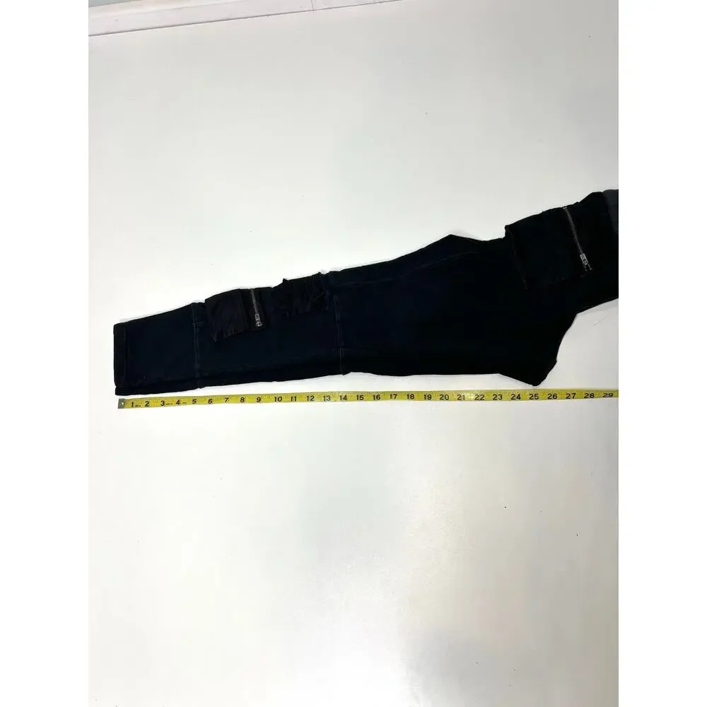 Free People Movement Black Utility Cropped Trail Leggings High Waist S